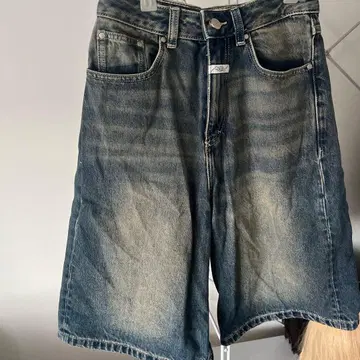 마리떼 프랑소와 저바도 데님 하프 팬츠
