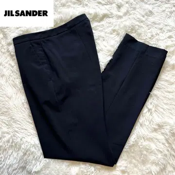 새상품급 20AW JIL SANDER 울 스트레치 슬랙스 네이비