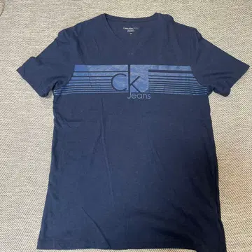 Calvin Klein Jeans 반팔T셔츠 남성용 S 다크 네이비
