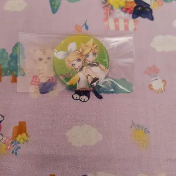 카가미네 린 카가미네 렌 캔뱃지 미쿠파