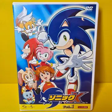 새 상품 케이스 교환 완료 TV 애니메이션 소닉 X DVD 1권