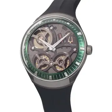 브로바 BULOVA 아큐트론 DNA 2ES8A001 스켈레톤