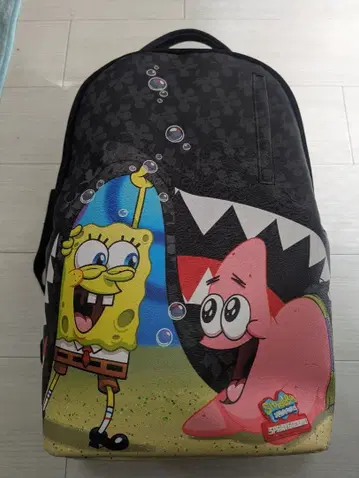 SPRAYGROUND SpongeBob 한정판 콜라보 백팩