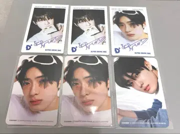 ALD1 DCON POPUP 폴라로이드 사인 사진 산현 2종