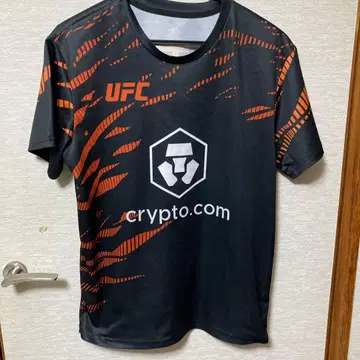 UFC PEREIRA 티셔츠 블랙 오렌지