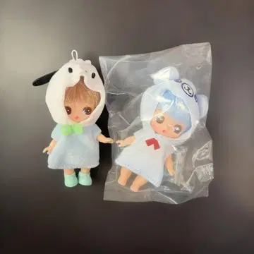 푸치 리카짱 산리오 나루미야 2체