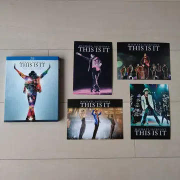 마이클 잭슨 THIS IS IT Blu-ray 엽서 포함