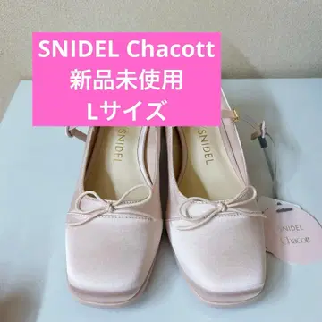새상품 SNIDEL 스나이델 Chacott 콜라보 신발 L 사이즈