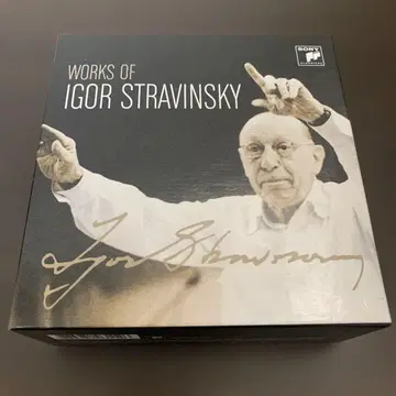 스트라빈스키 작품집 22장 CD BOX Sony Classical