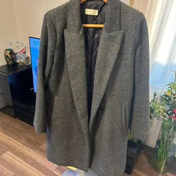 Sandro 체스터 코트 그레이