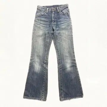 [ Wrangler ] W28 플레어 진 70년대 스타일