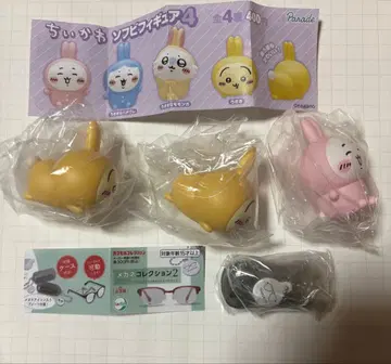치이카와 소프트 비닐 피규어 4 토끼 치이카와 안경 컬렉션 2