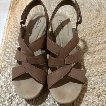 Clarks Collection 샌들 브라운