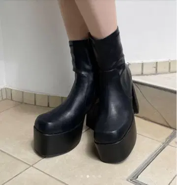 통굽 숏부츠