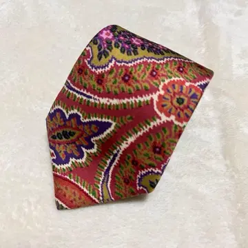 [ 새상품급 ] 이탈리아제 ETRO 넥타이 보타니컬 올 패턴 꽃