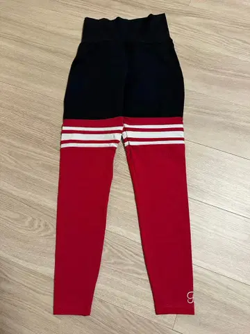 Bombshell Sportswear 레깅스 블랙 레드 S