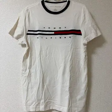 TOMMY HILFIGER 타미힐피거 반팔 화이트 T셔츠