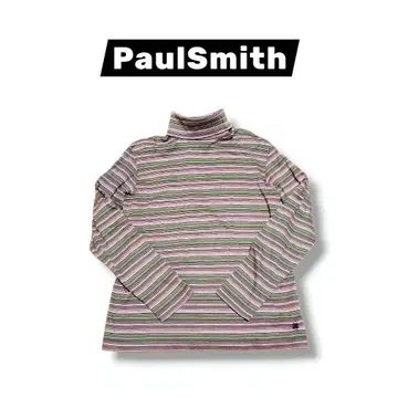 [ PaulSmith ] 새상품급 폴스미스 멀티 보더 긴팔 T셔츠 M