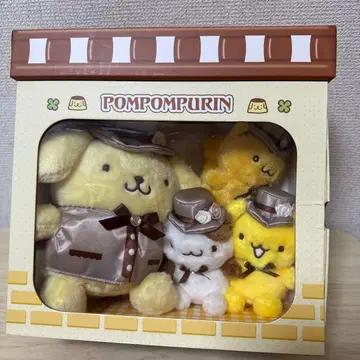 산리오 폼폼푸딩 드레스업 인형 세트 봉제 인형