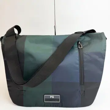 미사용 PS Paul Smith 폴스미스 체크 메신저 백