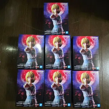7체 세트 HUNTER x HUNTER 크라피카 절대시간 피규어