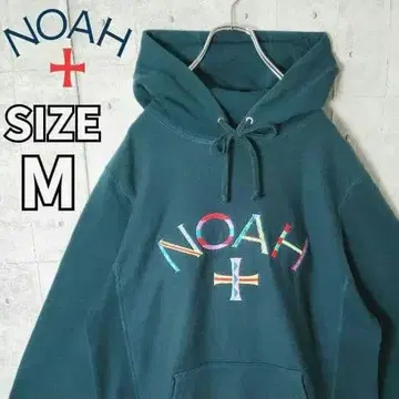 [ 노아 ] NOAH 자수 로고 맨투맨 후드티 올리브 M