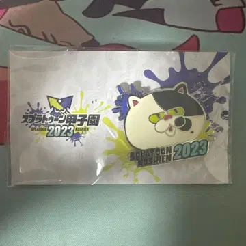 스플래툰 코시엔 2023 저지군 핀 배지