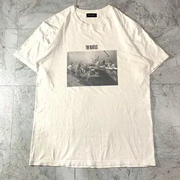 레어 디자인 good rock speed x 비틀즈 티셔츠 L