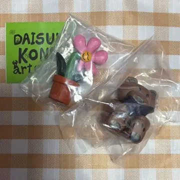 콘도 다이스케 아트 컬렉션 마스코트 피규어 꽃 곰