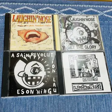 LAUGHIN' NOSE CD 4장 세트