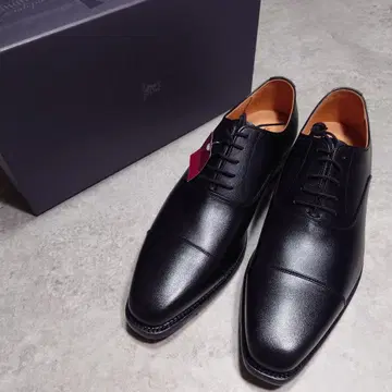 택 포함 SCOTCH GRAIN 내 날개 스트레이트 팁 구두 25cm