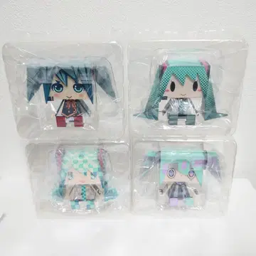 하츠네 미쿠 HAPPY 복권 VOCALOID G상 그래픽 피규어 4종