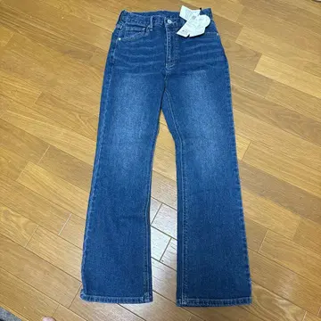 새상품 오페크 클립 ORGABITS 부츠컷 데님 26/S