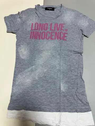 DSQUARED2 LONG LIVE INNOCENCE 셔츠 XS