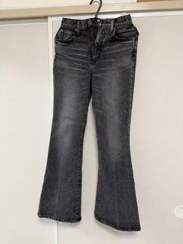 MOUSSY 플레어 데님 롱