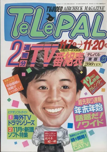 소학관 TeLePAL 1987년 11월 7일호 (동판) 125