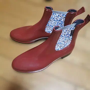 Melissa 레인부츠 첼시부츠 보르도