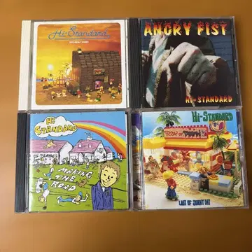 Hi-STANDARD CD 4장 세트 / 하이스타