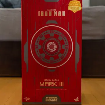 핫토이즈 아이언맨 Mark3 레드&크롬 1/6 마크3
