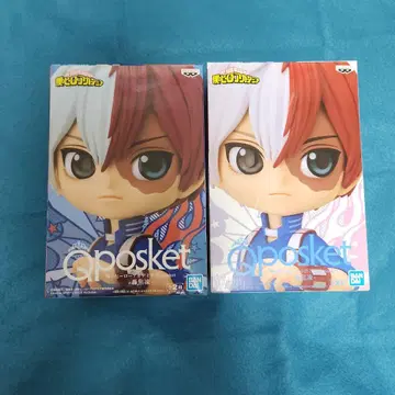 히로아카 피규어 토도로키 쇼토 Qposket 2종 세트