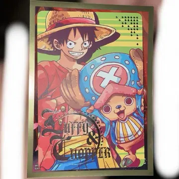 원피스 ONE PIECE 캐러멜 팝콘 카드