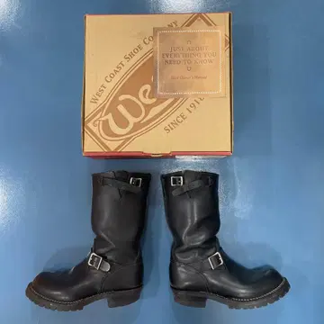 Wesco Custom Boss 엔지니어 부츠 8 1/2 E