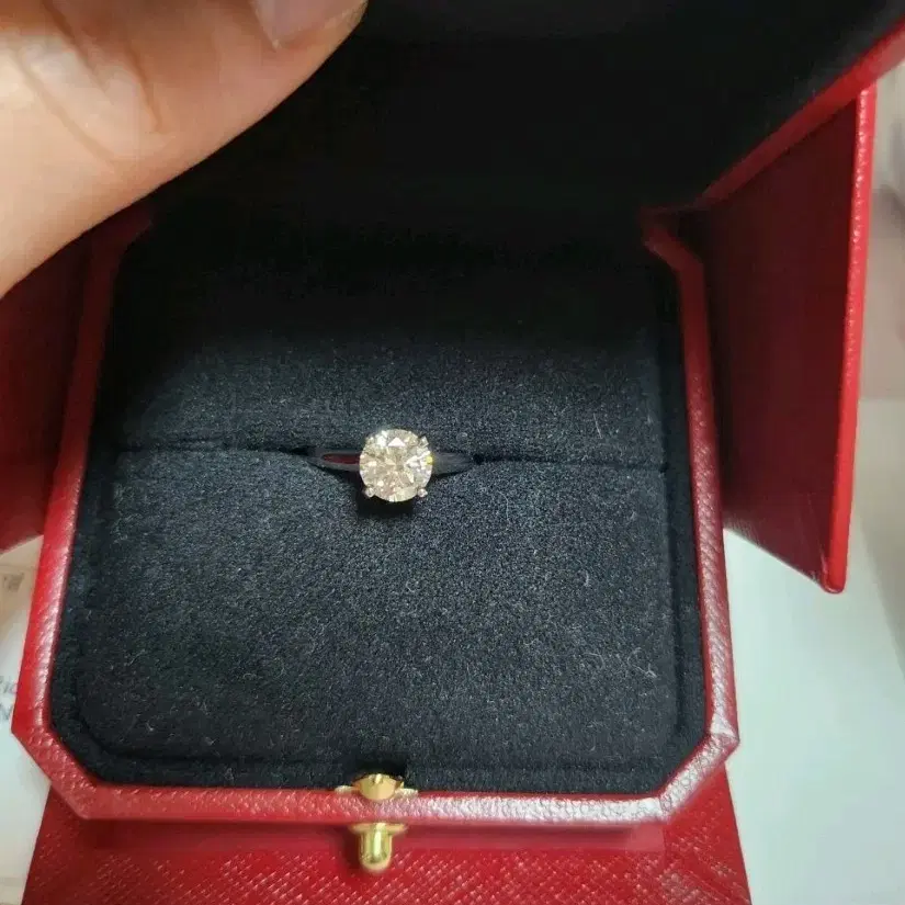 까르띠에 1895 솔리테어링 1캐럿 반지 사진 1