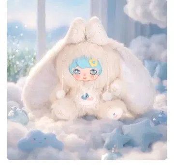 Luxi 토끼의 천사 700% 기상 극장 봉제 인형 오일 눈+반짝이 눈
