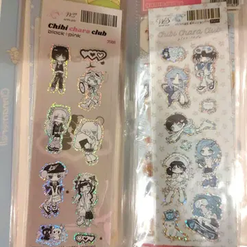 한국 작가님 씰 sticker 홀로그램 여자아이 천사계 지뢰계