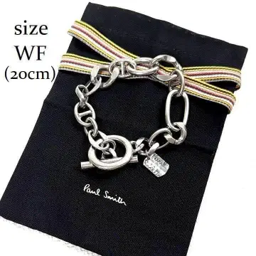폴스미스 Mixed Chain 만텔 체인 팔찌 20cm