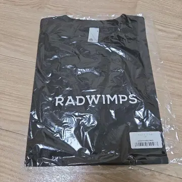 RADWIMPS T셔츠 블랙 S사이즈