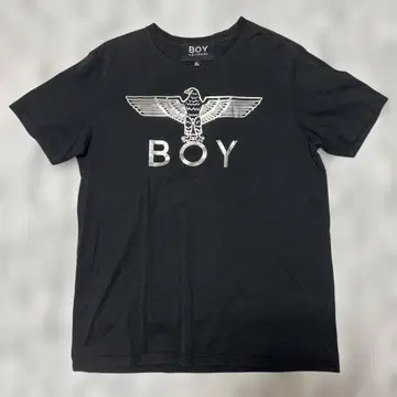 보이 런던 BOY LONDON 이글 로고 T셔츠 블랙 XL
