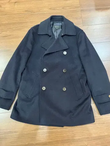 BARNEYS NEWYORK 피 코트 네이비 사이즈 46