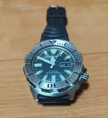 SEIKO 다이버 블랙 몬스터 7S26-0350
